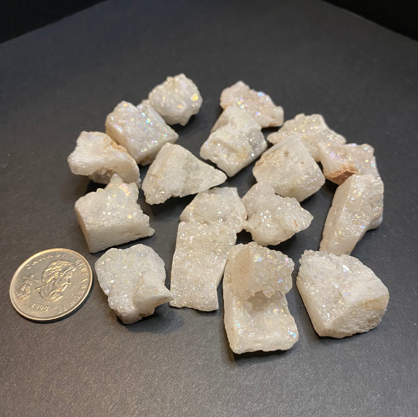 Angel Aura Quartz Druzy Minis - Nymphs Nook