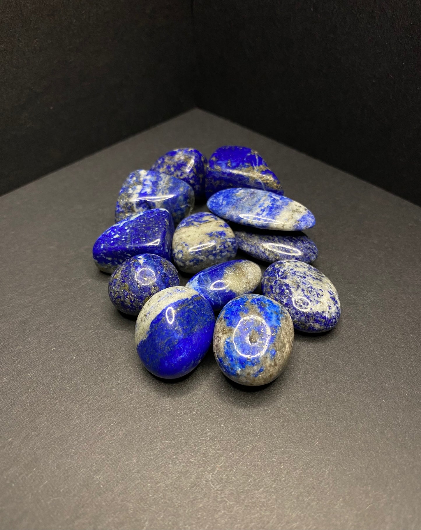 Lapis Lazuli Tumbled Stones - Nymphs Nook