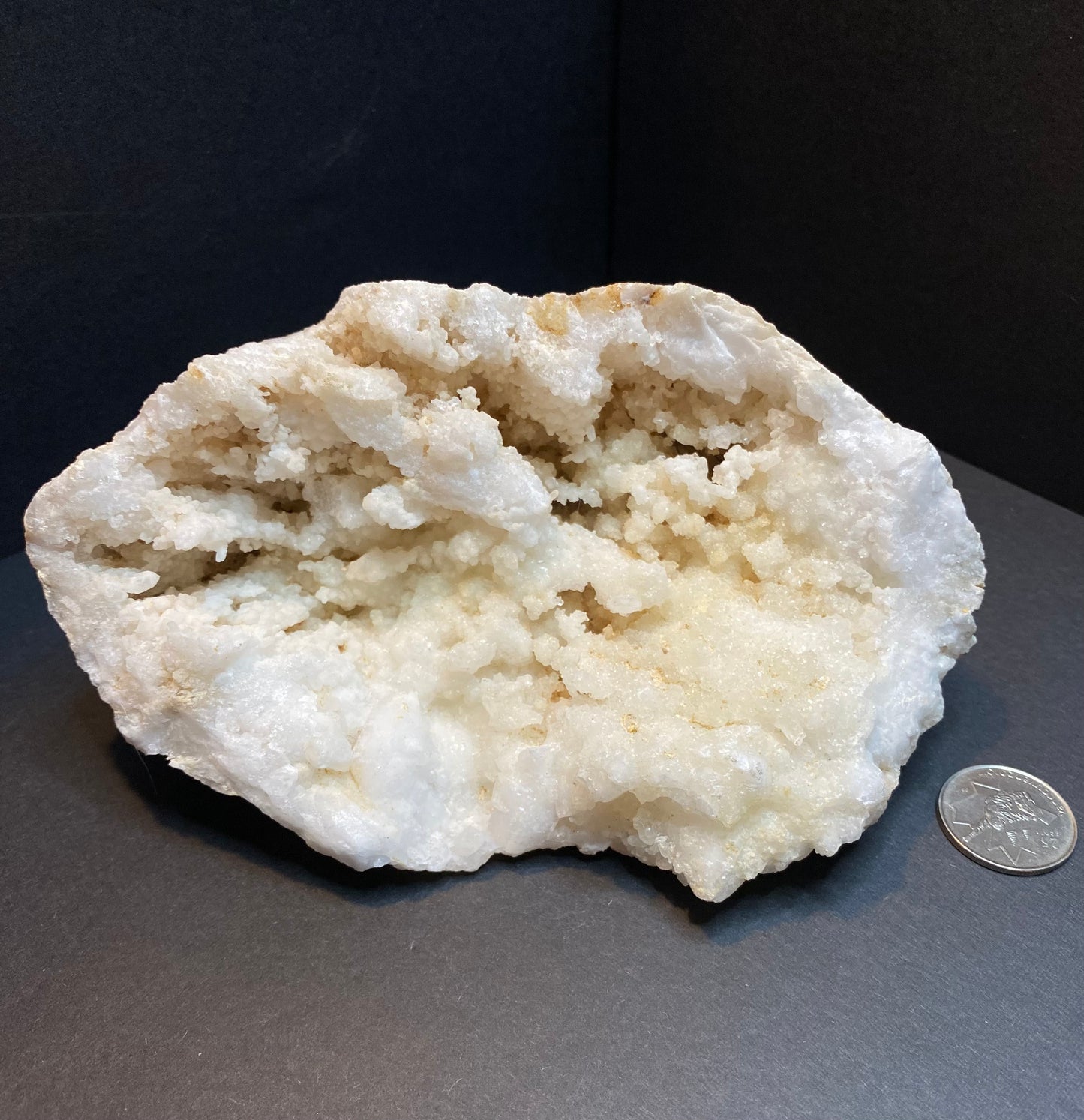 Large Quartz Geode Cluster - Nymphs Nook