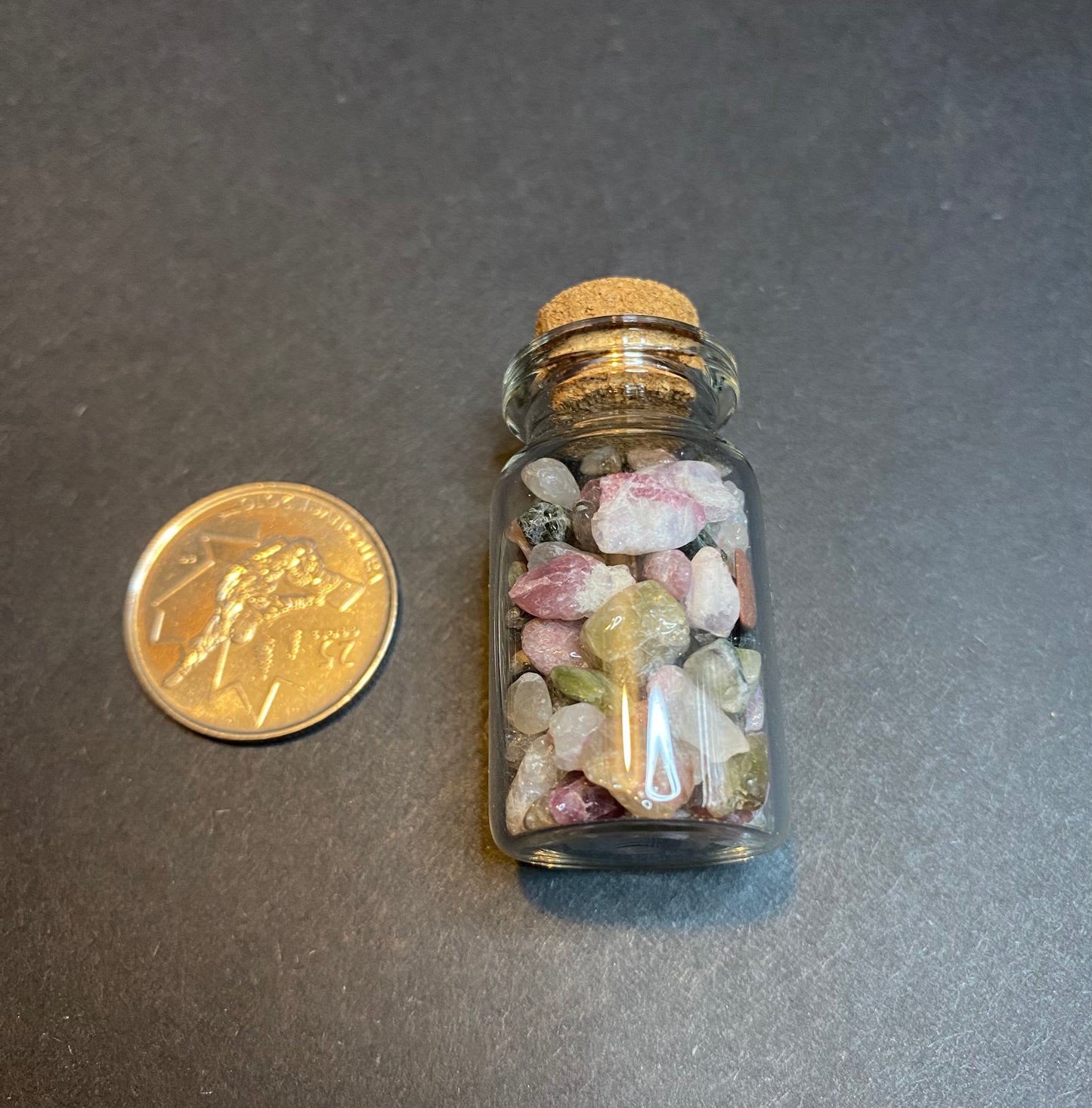 Multi Tourmaline Mini Chips Jar - Nymphs Nook
