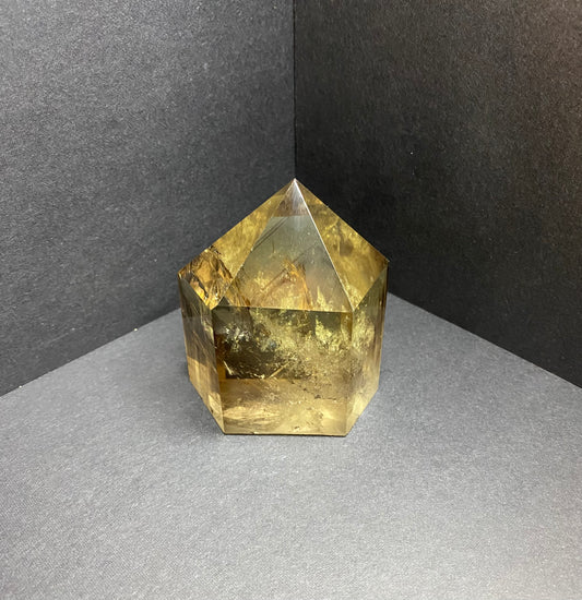 Citrine Tower; Polished, Large - Nymphs Nook