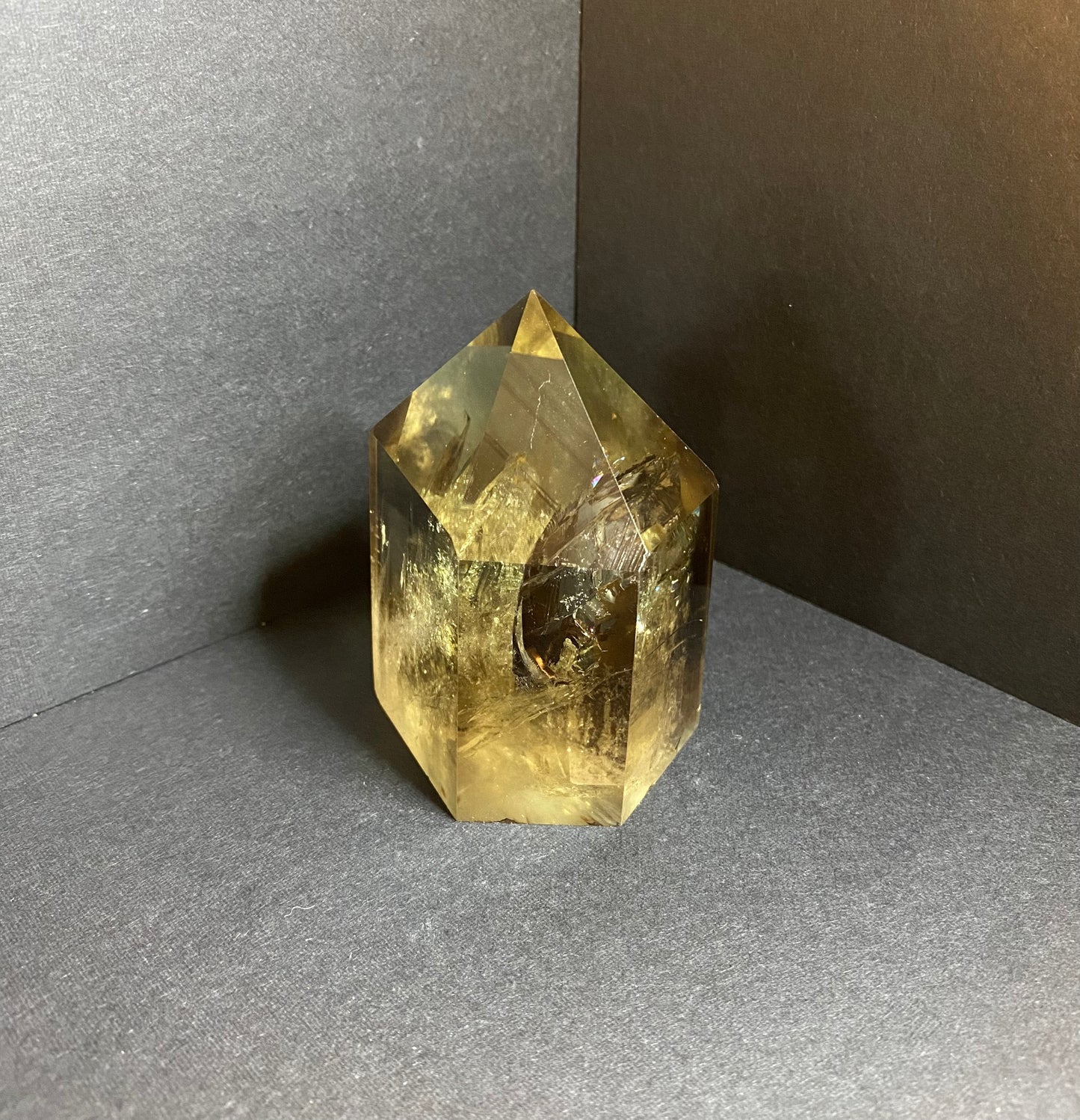 Citrine Tower; Polished, Large - Nymphs Nook
