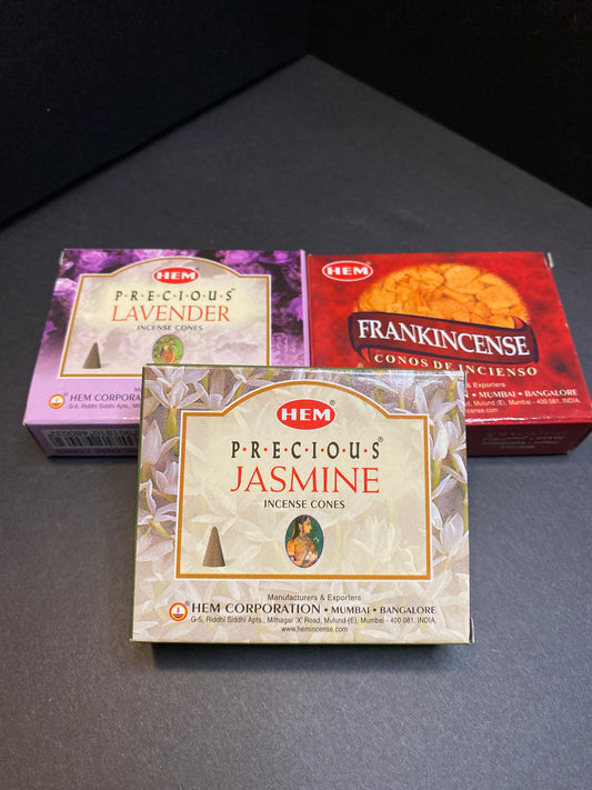 HEM Incense Cones Box (20pcs) - Nymphs Nook