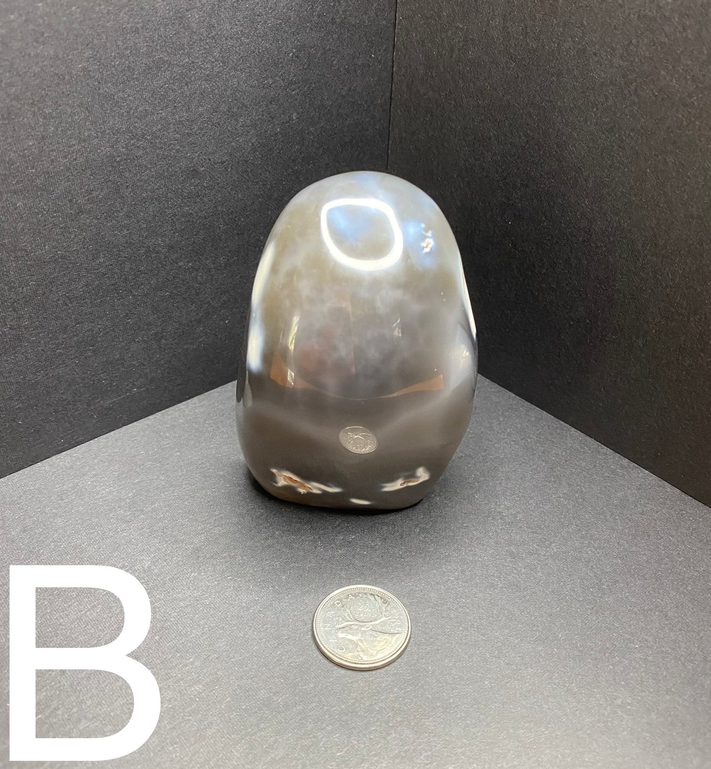 Orca Agate Standing Freeform - Nymphs Nook