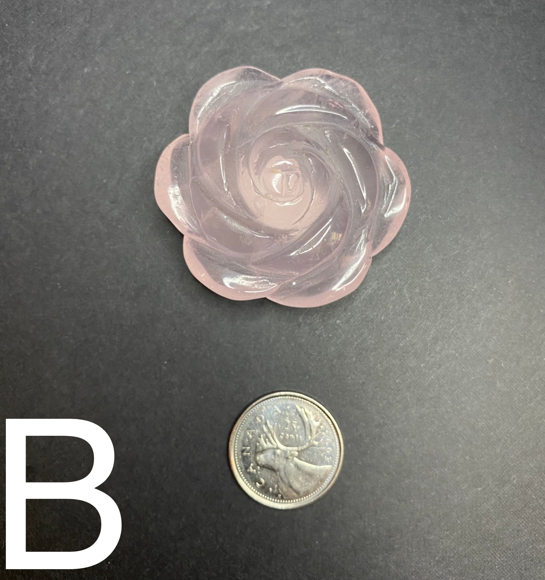 Rose Quartz Carved Roses - Nymphs Nook