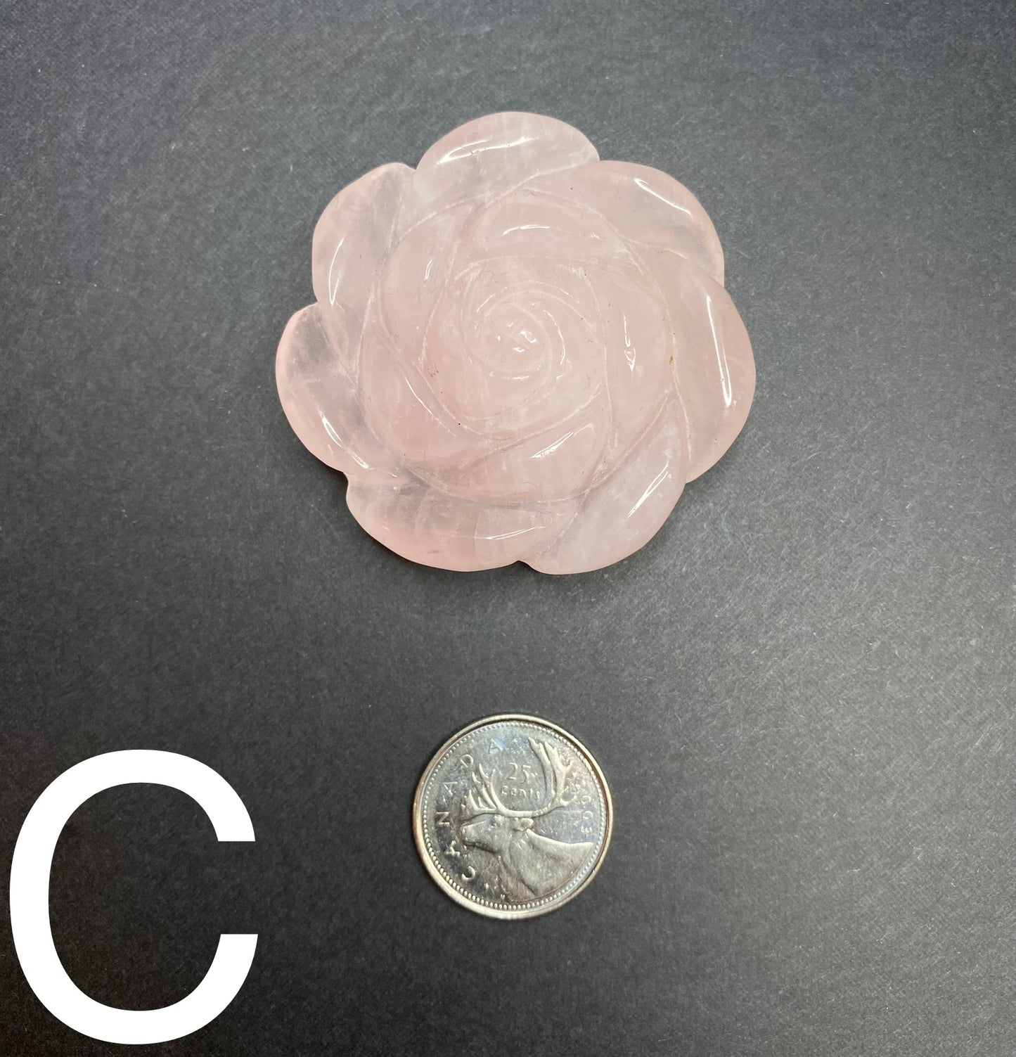 Rose Quartz Carved Roses - Nymphs Nook