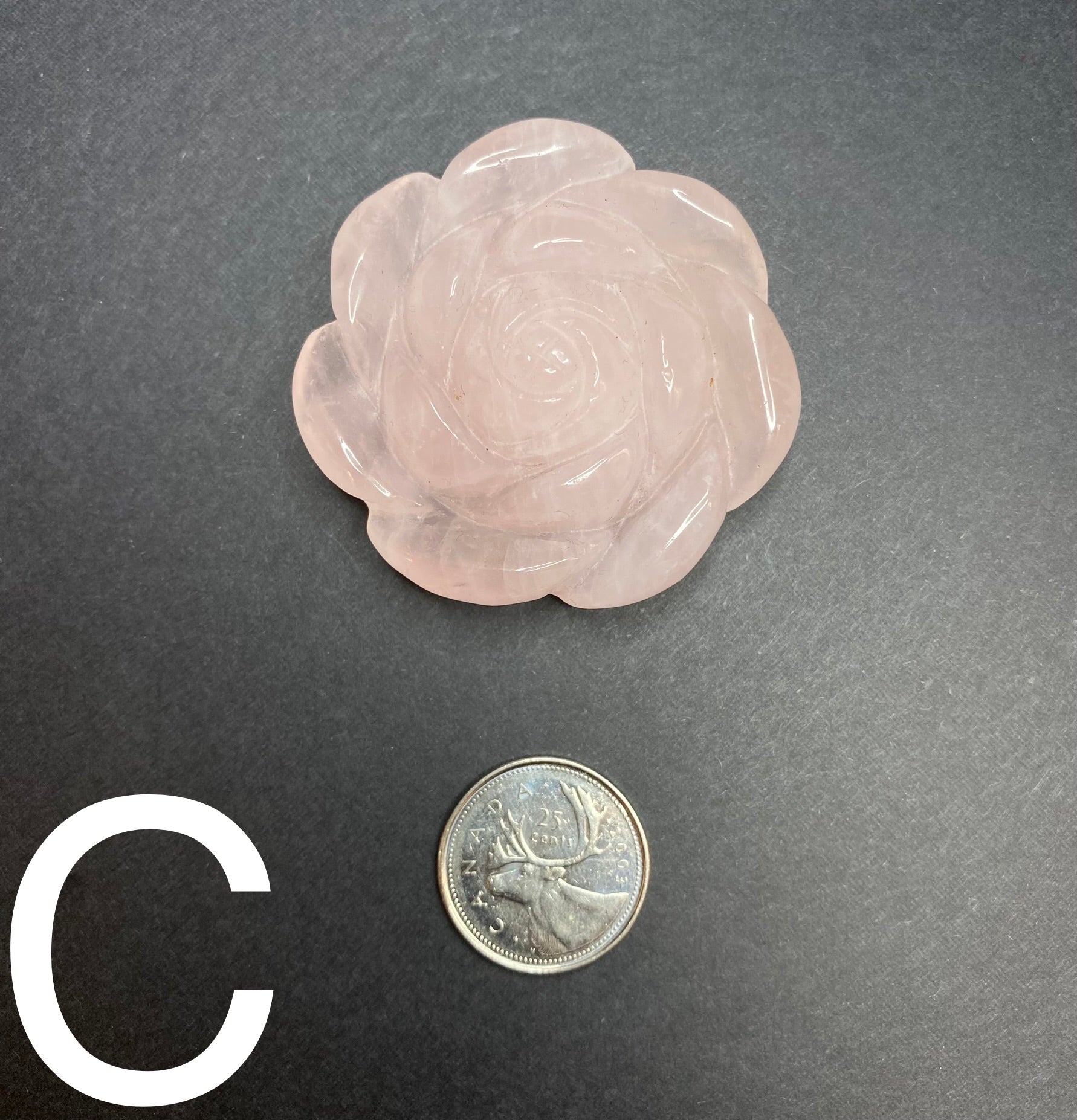 Rose Quartz Carved Roses - Nymphs Nook