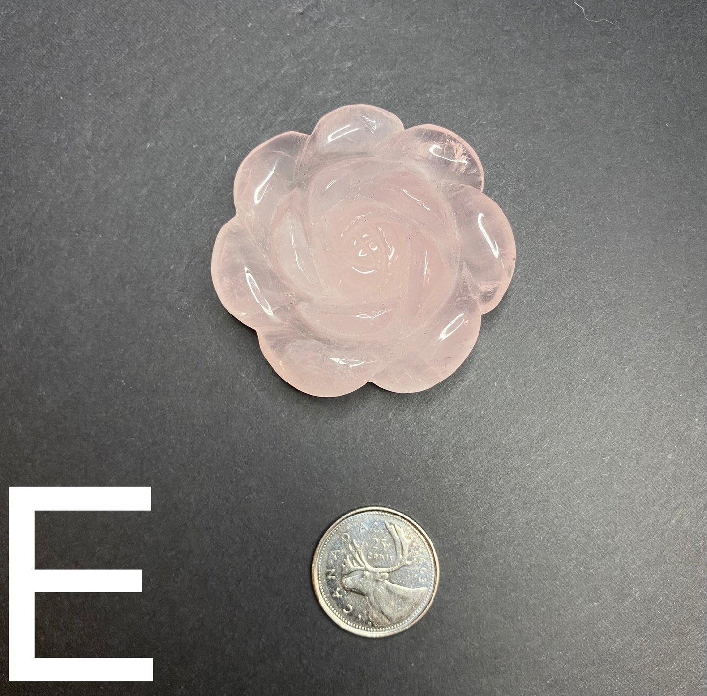 Rose Quartz Carved Roses - Nymphs Nook