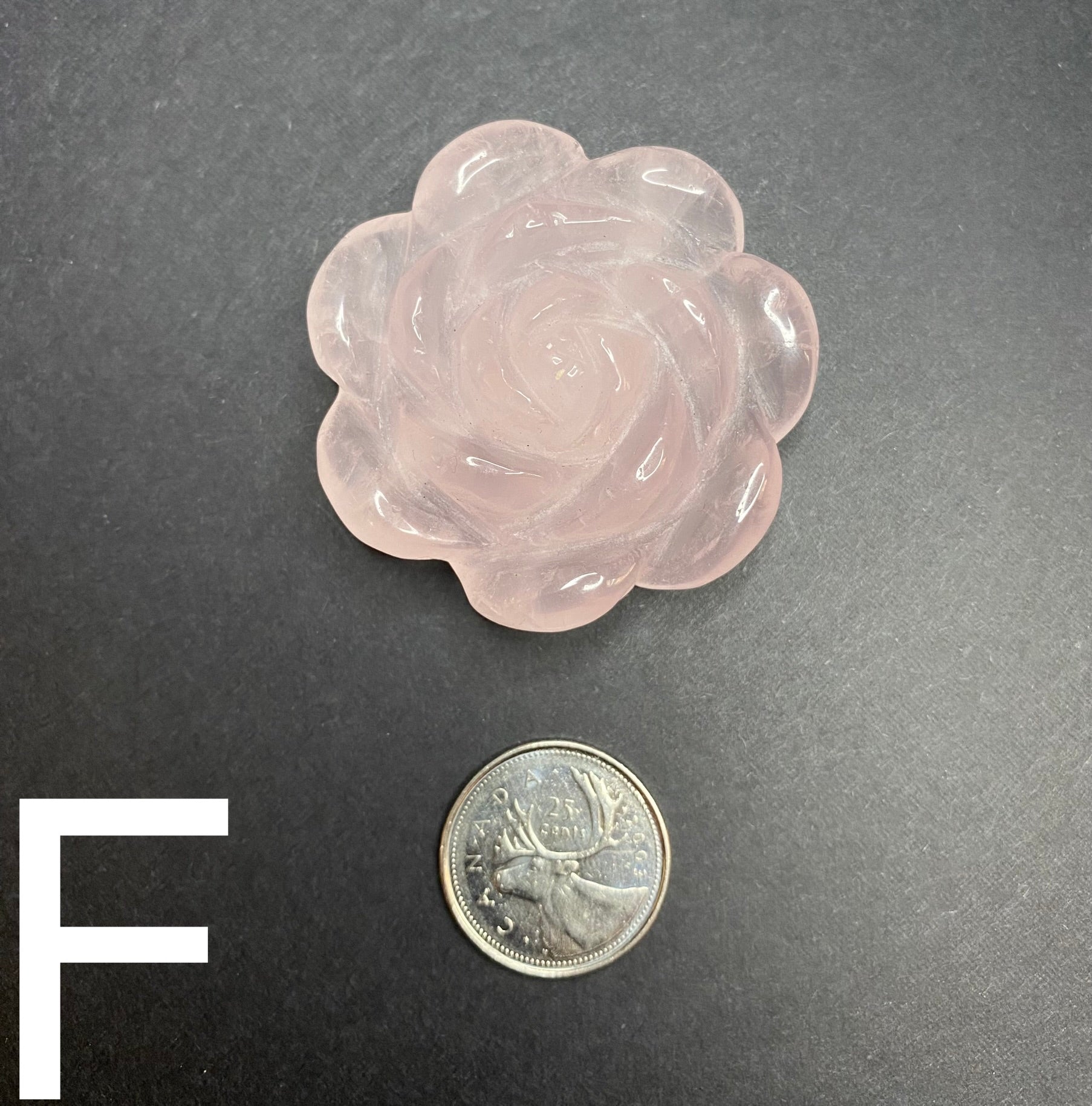 Rose Quartz Carved Roses - Nymphs Nook