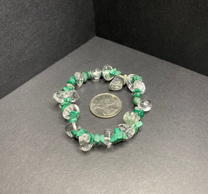 Shiny Crystal Chip Bracelets - Nymphs Nook