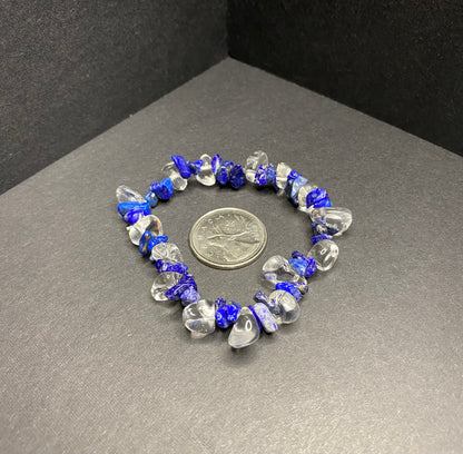 Shiny Crystal Chip Bracelets - Nymphs Nook