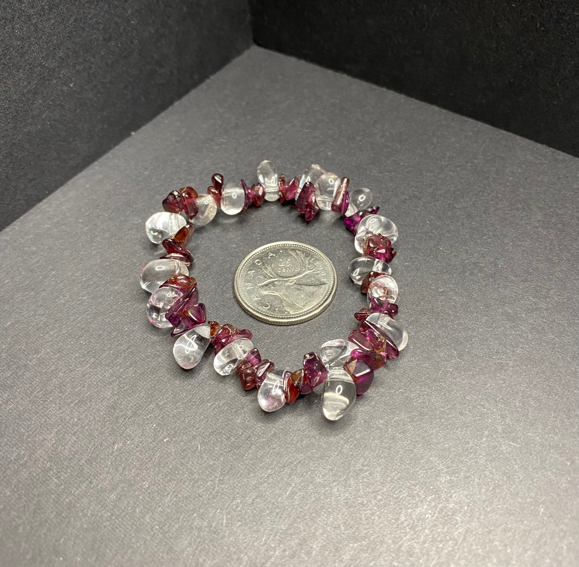 Shiny Crystal Chip Bracelets - Nymphs Nook