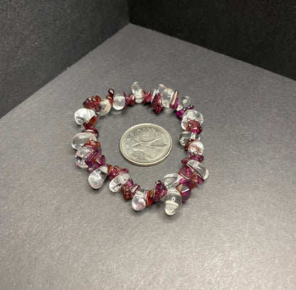 Shiny Crystal Chip Bracelets - Nymphs Nook