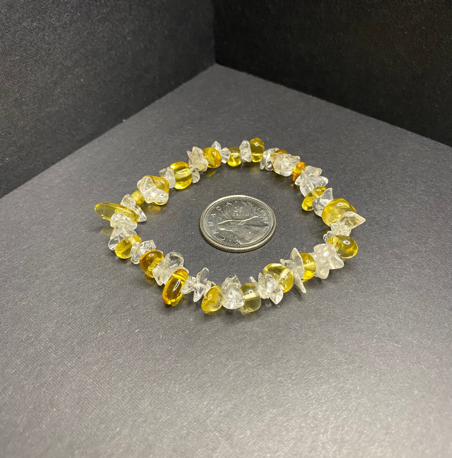 Shiny Crystal Chip Bracelets - Nymphs Nook