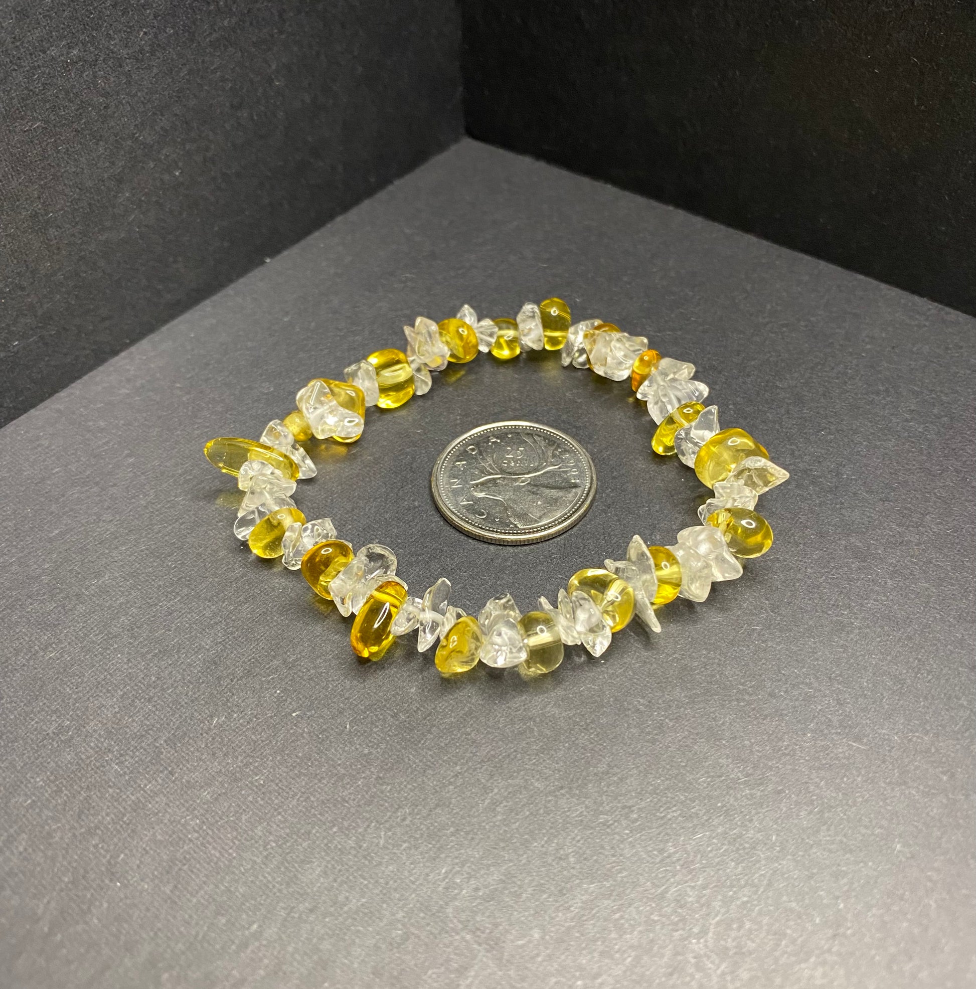 Shiny Crystal Chip Bracelets - Nymphs Nook