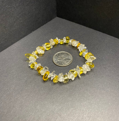 Shiny Crystal Chip Bracelets - Nymphs Nook