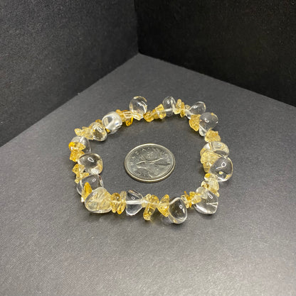 Shiny Crystal Chip Bracelets - Nymphs Nook