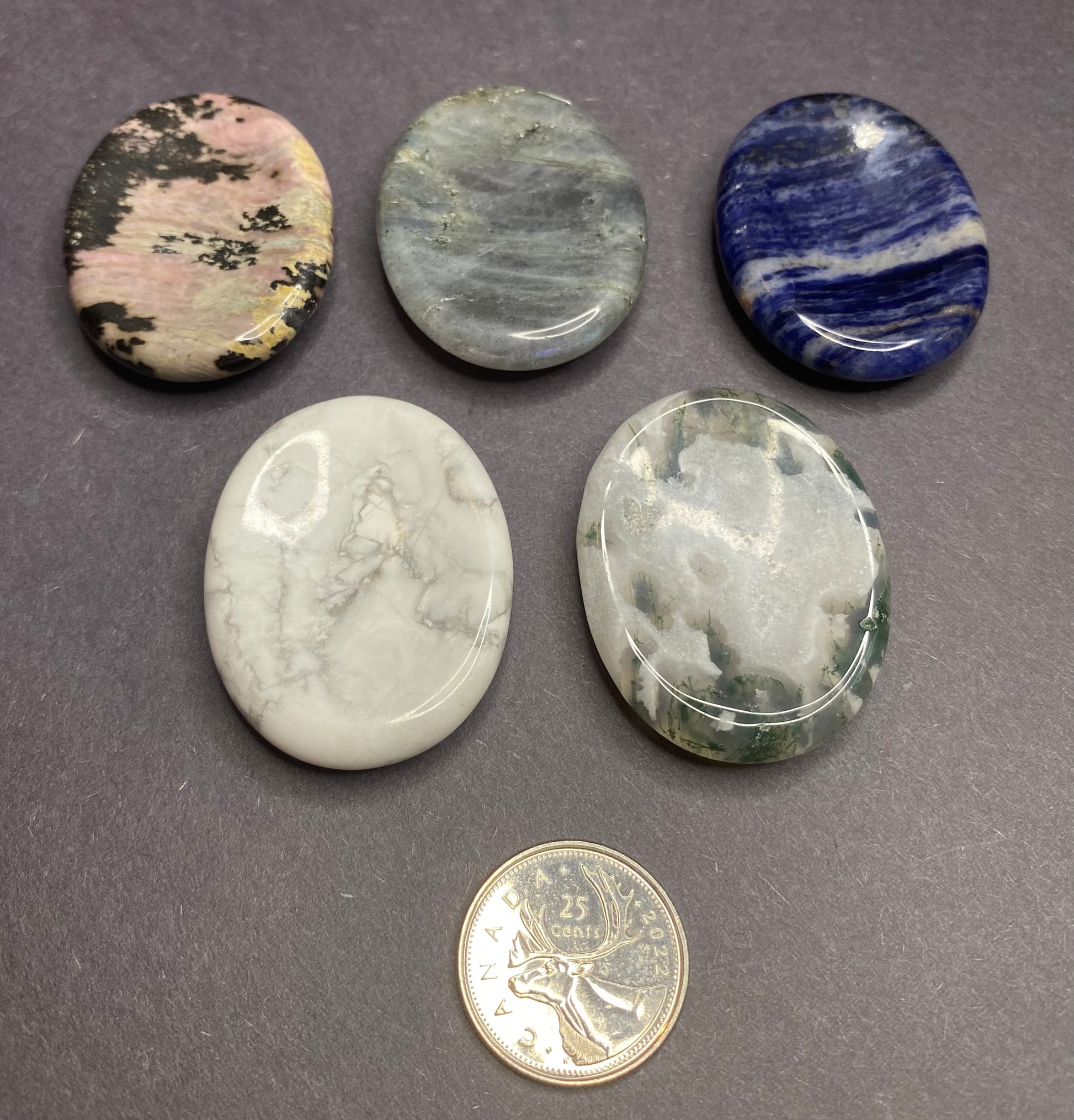 Worry Stones: Assorted Gemstone - Nymphs Nook