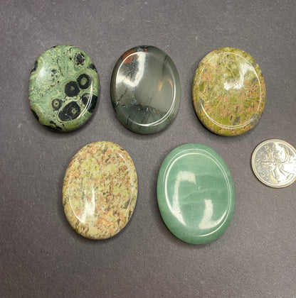 Worry Stones: Assorted Gemstone - Nymphs Nook